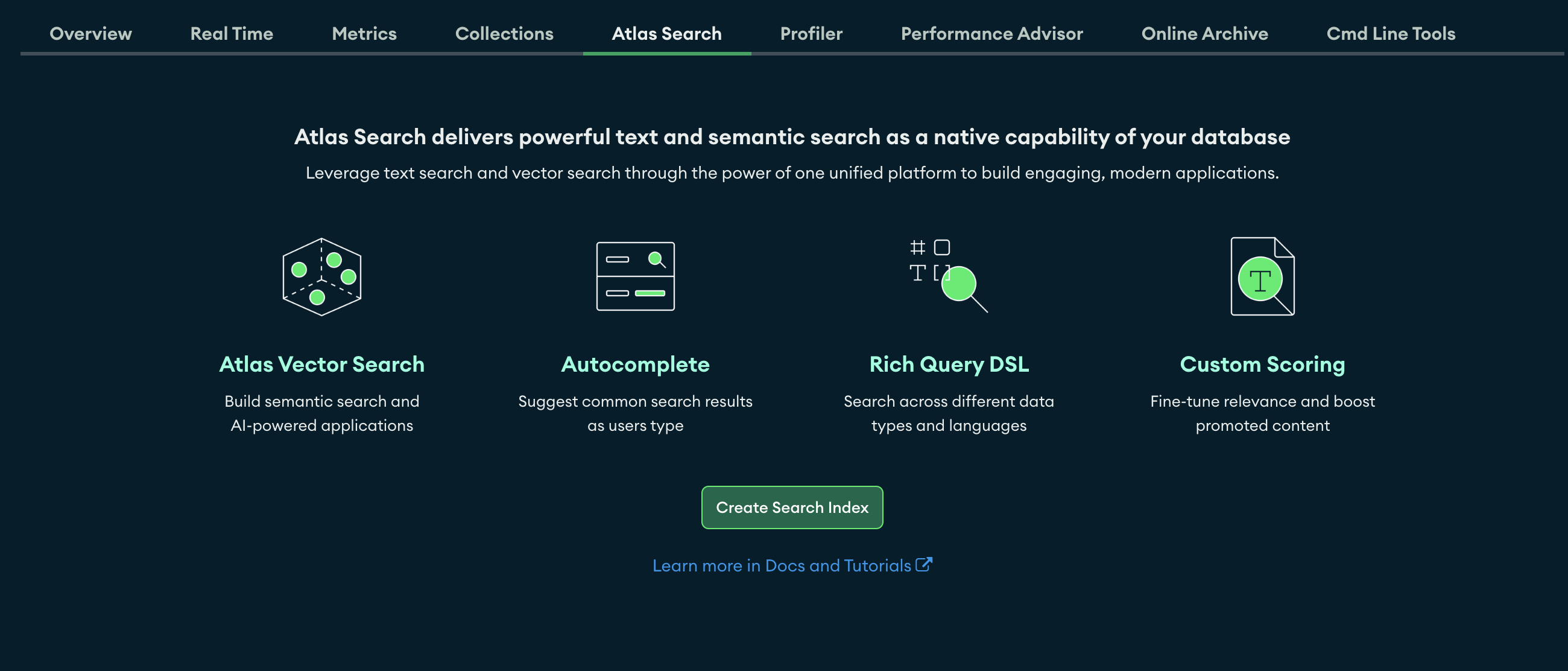 Create Search Index