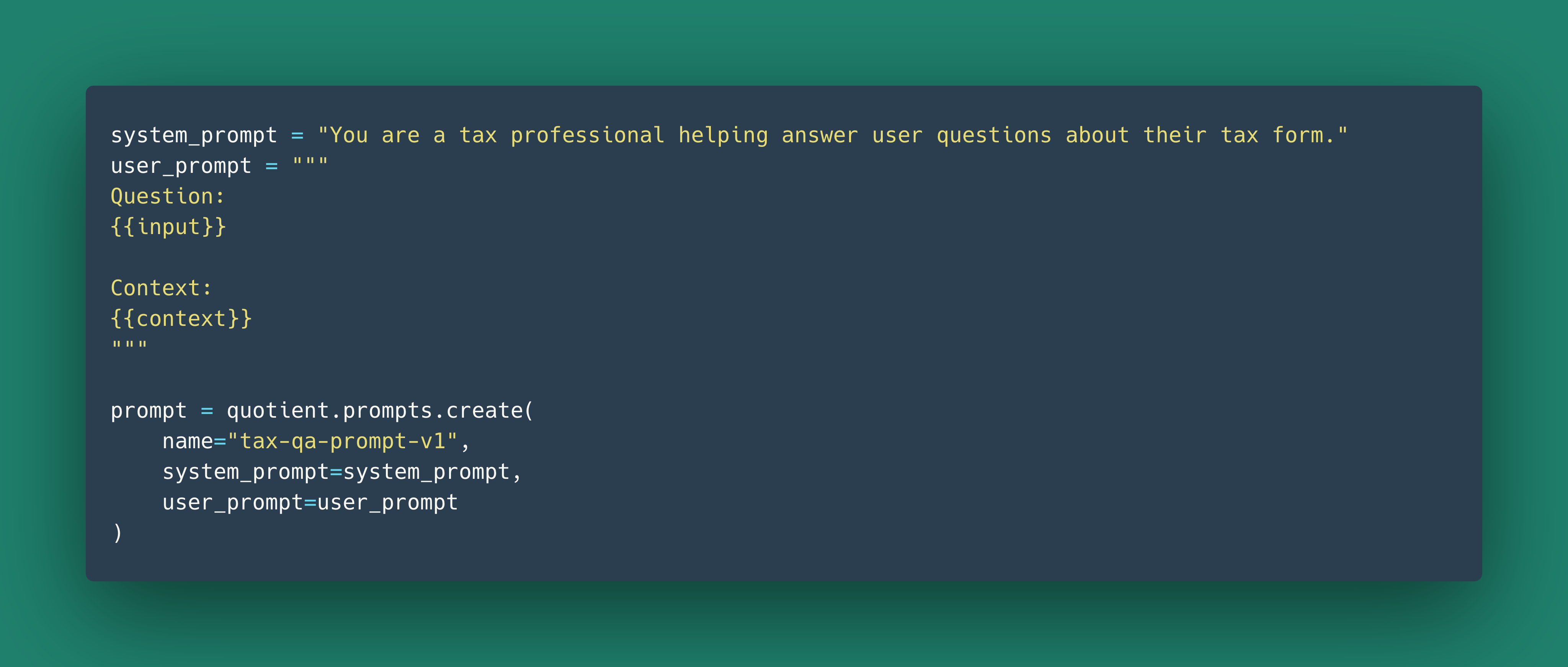 Create Prompt